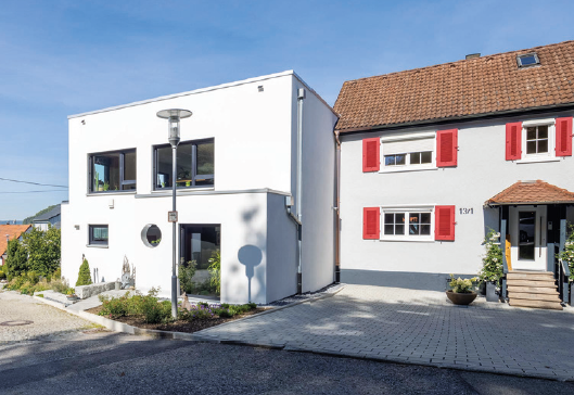 Der Neubau als Anbau